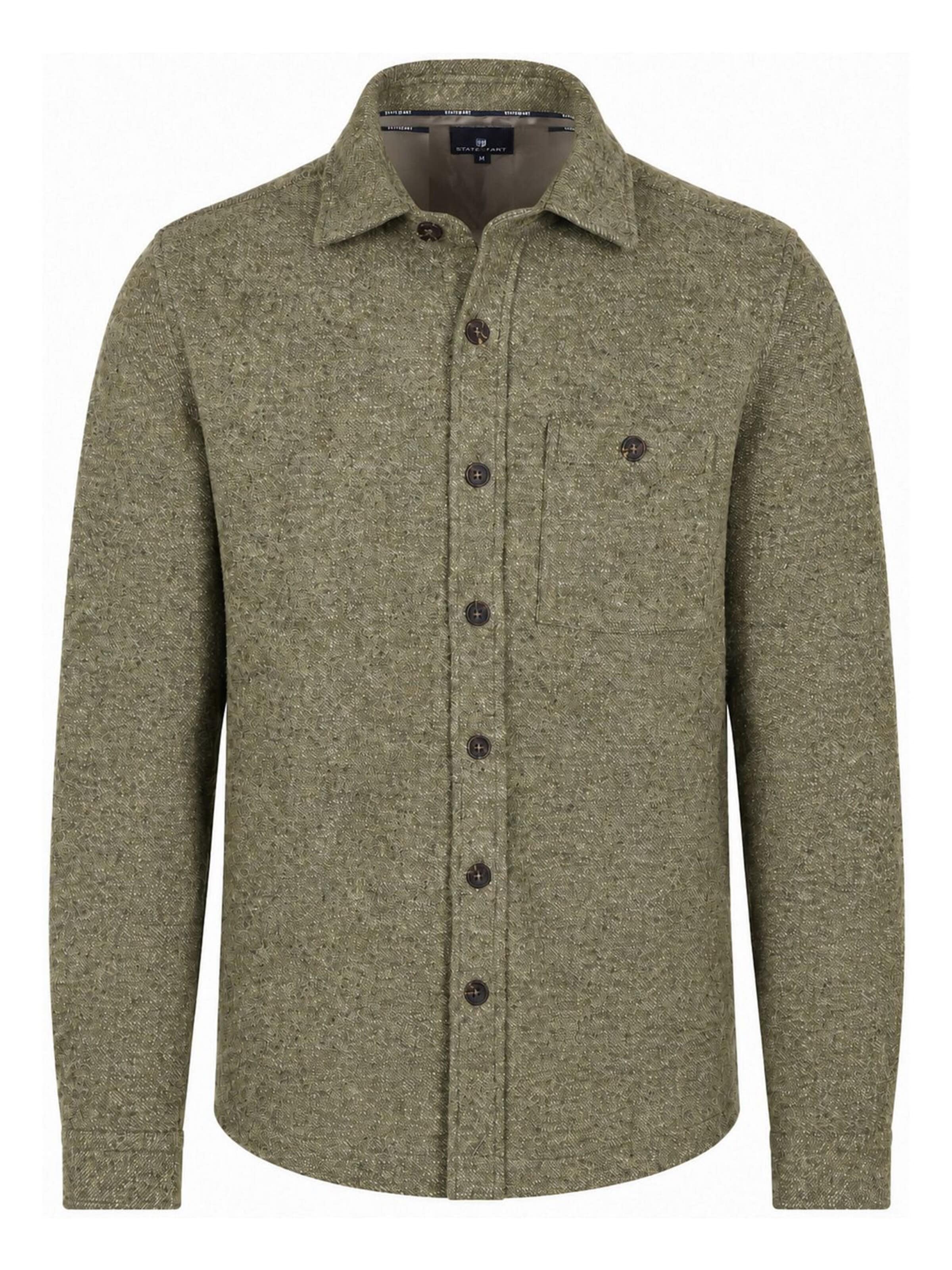 Vestes en maille State of Art en vert : devant
