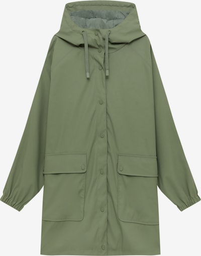 Pull&Bear Between-seasons coat in Khaki, Item view