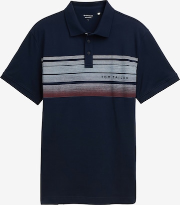 TOM TAILOR Poloshirt in Blau: Vorderseite