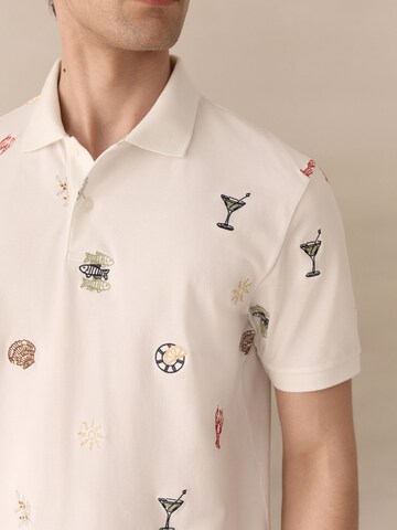 T-Shirt Next en blanc