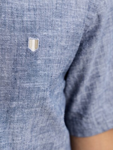 JACK & JONES Regular Fit Hemd 'JPRBLUSUMMER' in Blau