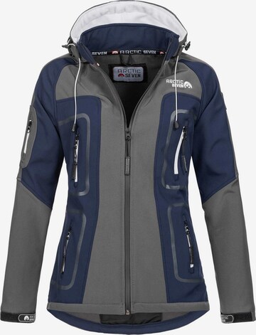 Arctic Seven Performance Jacket in Grey: front