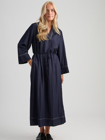 minus - Vestido 'Ricky' en azul: frente