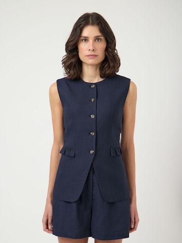 Gilet YAS en bleu : devant