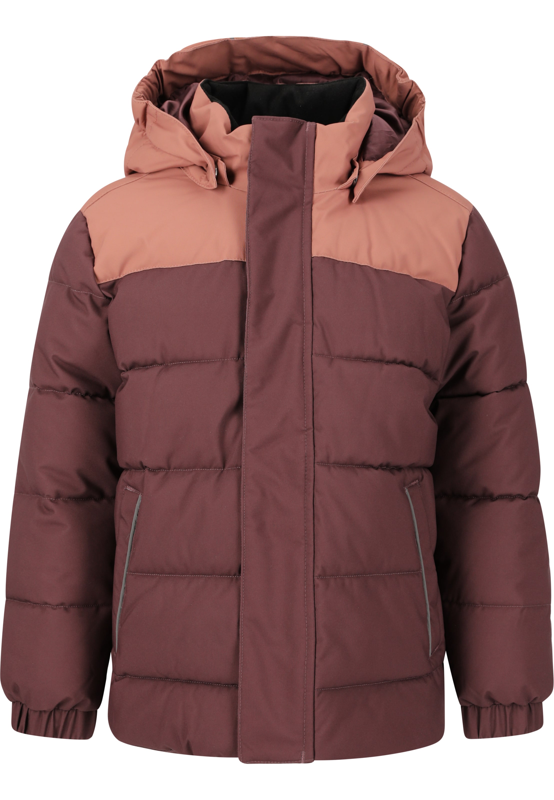 ZigZag Steppjacke 'Esra' in Rot: Vorderseite