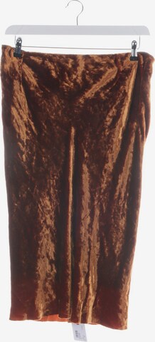 Dries Van Noten Skirt in XL in Brown: front