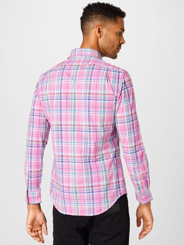 Slim fit Camicia di Polo Ralph Lauren in rosa