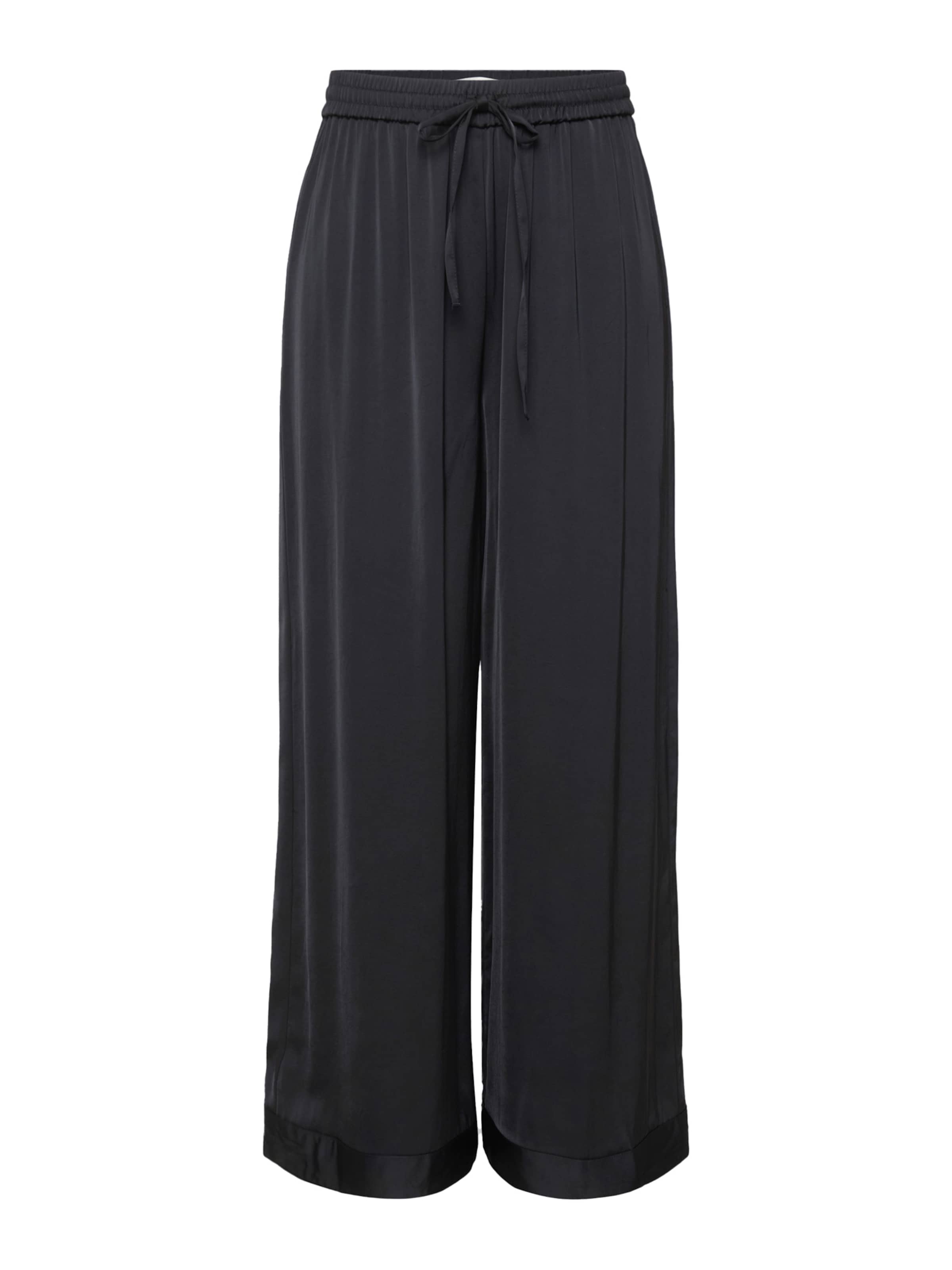 Only Petite - Pierna ancha Pantalón 'ONLHAIRON' en negro: frente