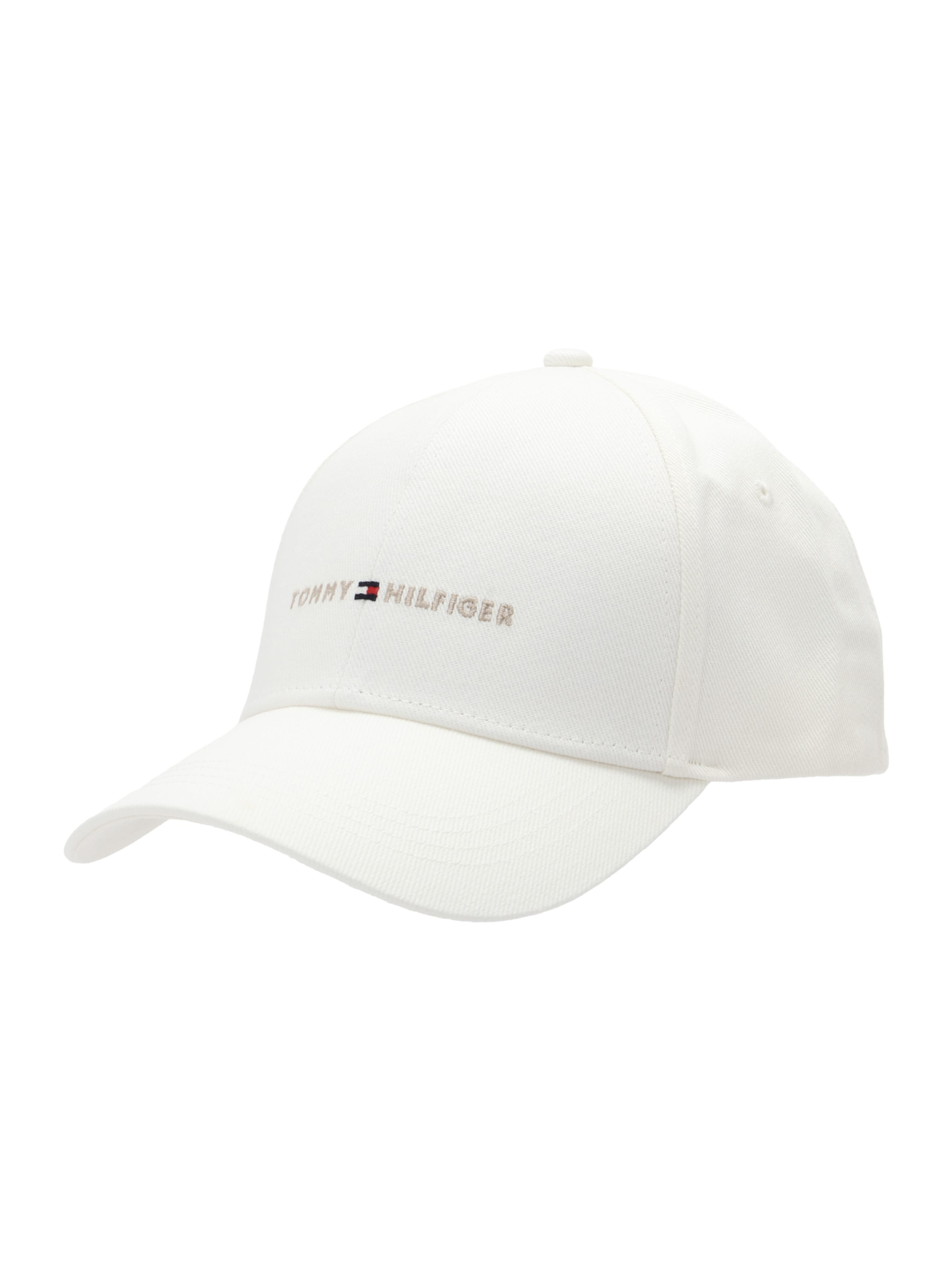 TOMMY HILFIGER Cap 'FOUNDATION' in Weiß: Vorderseite