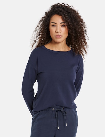 TAIFUN Pullover 'Basic' in Blau: predná strana