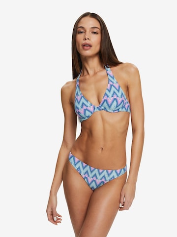 ESPRIT - Push-up Top de bikini 'Maris' en azul