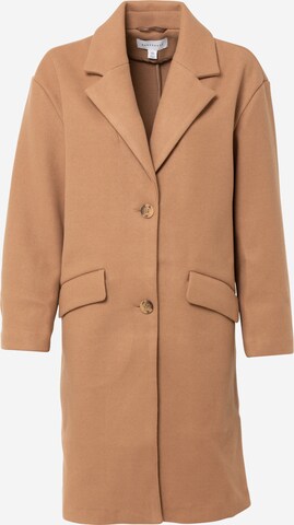 Warehouse Between-seasons coat in Beige: front