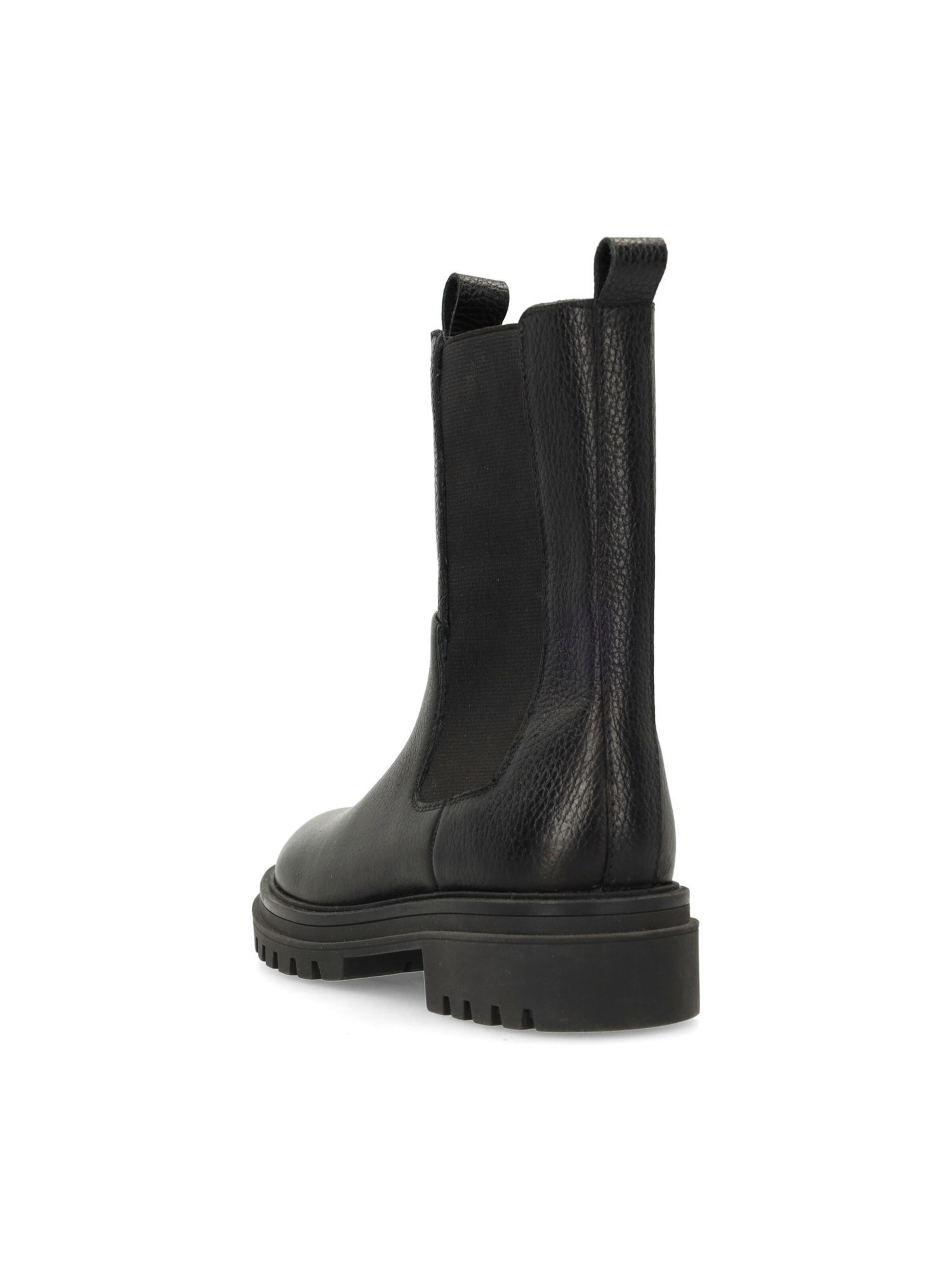 MANFIELD Chelsea boots in Zwart