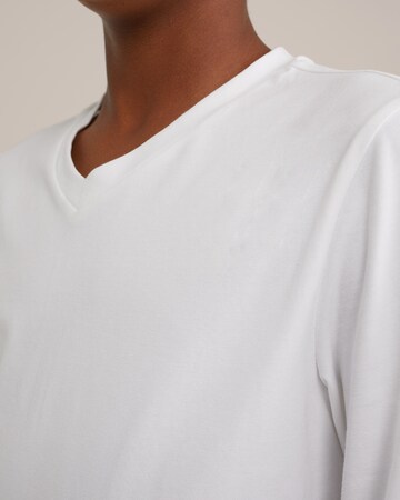 WE Fashion - Camiseta en blanco