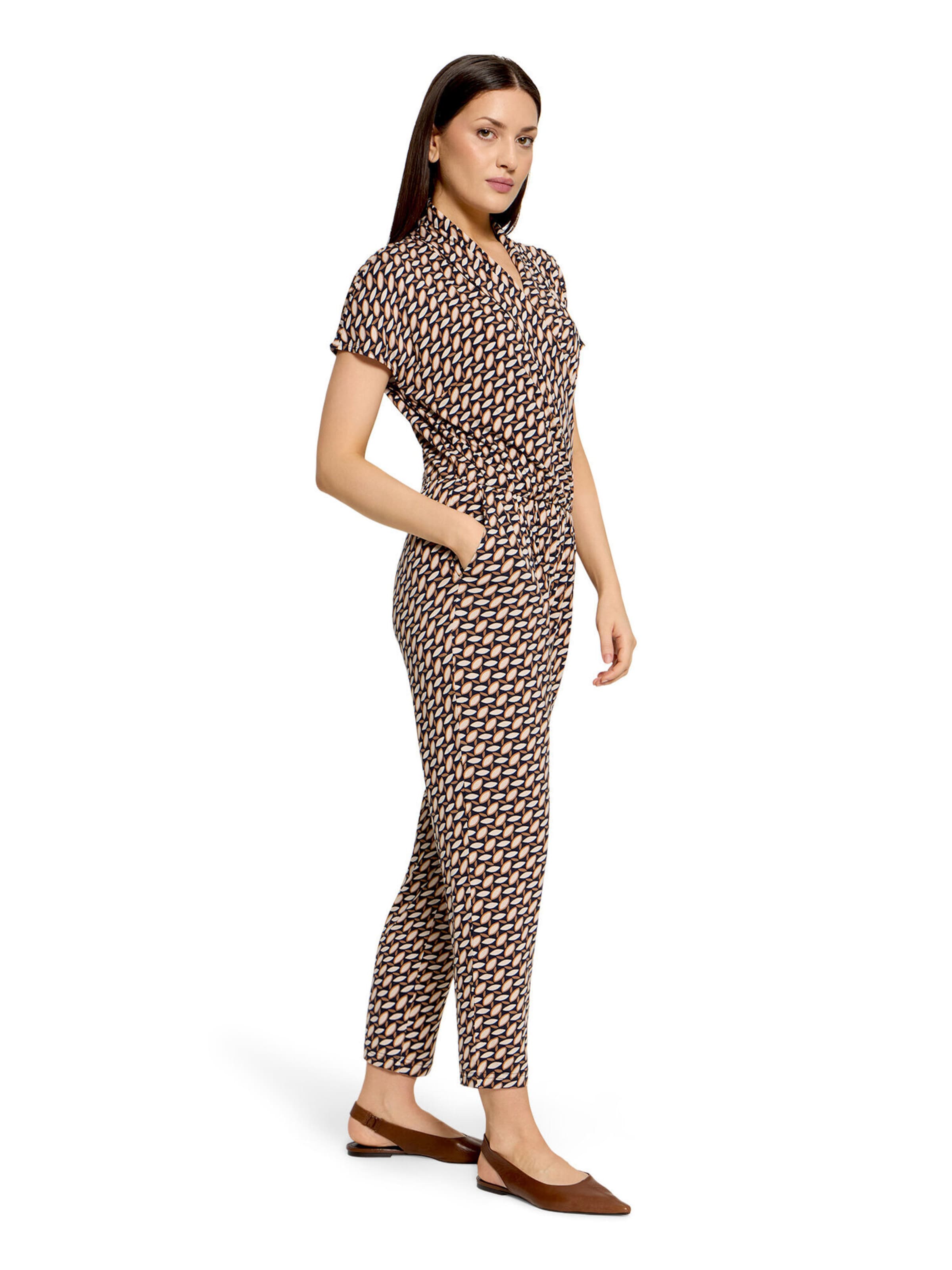Tuta jumpsuit di Betty Barclay in marrone