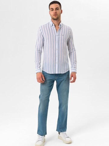 By Diess Collection Regular fit Button Up Shirt 'Maglorio' in Blue