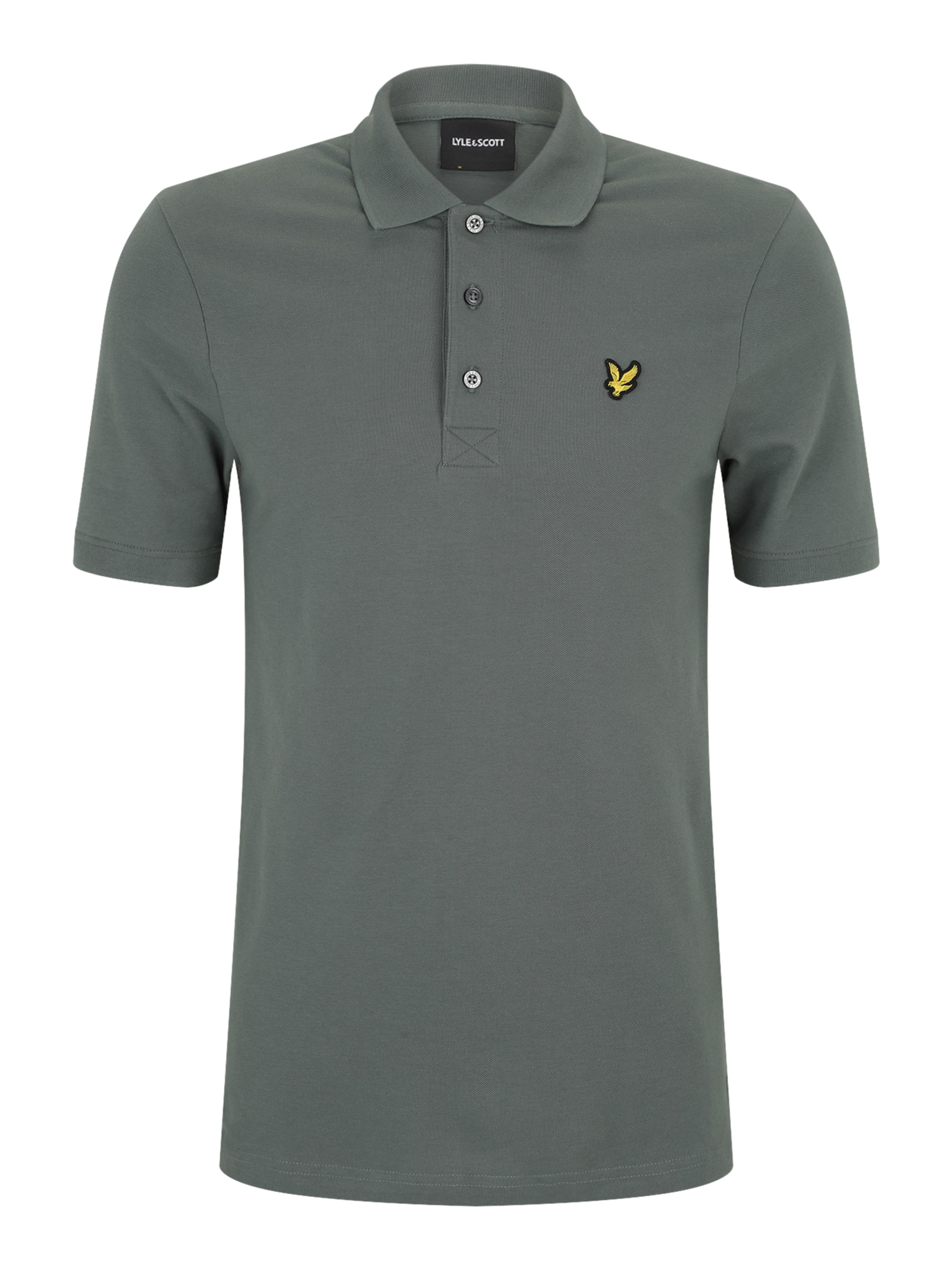 zaļš Lyle & Scott T-Krekls: no priekšpuses