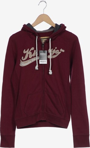 khujo Sweatshirt & Zip-Up Hoodie in M in Red: front