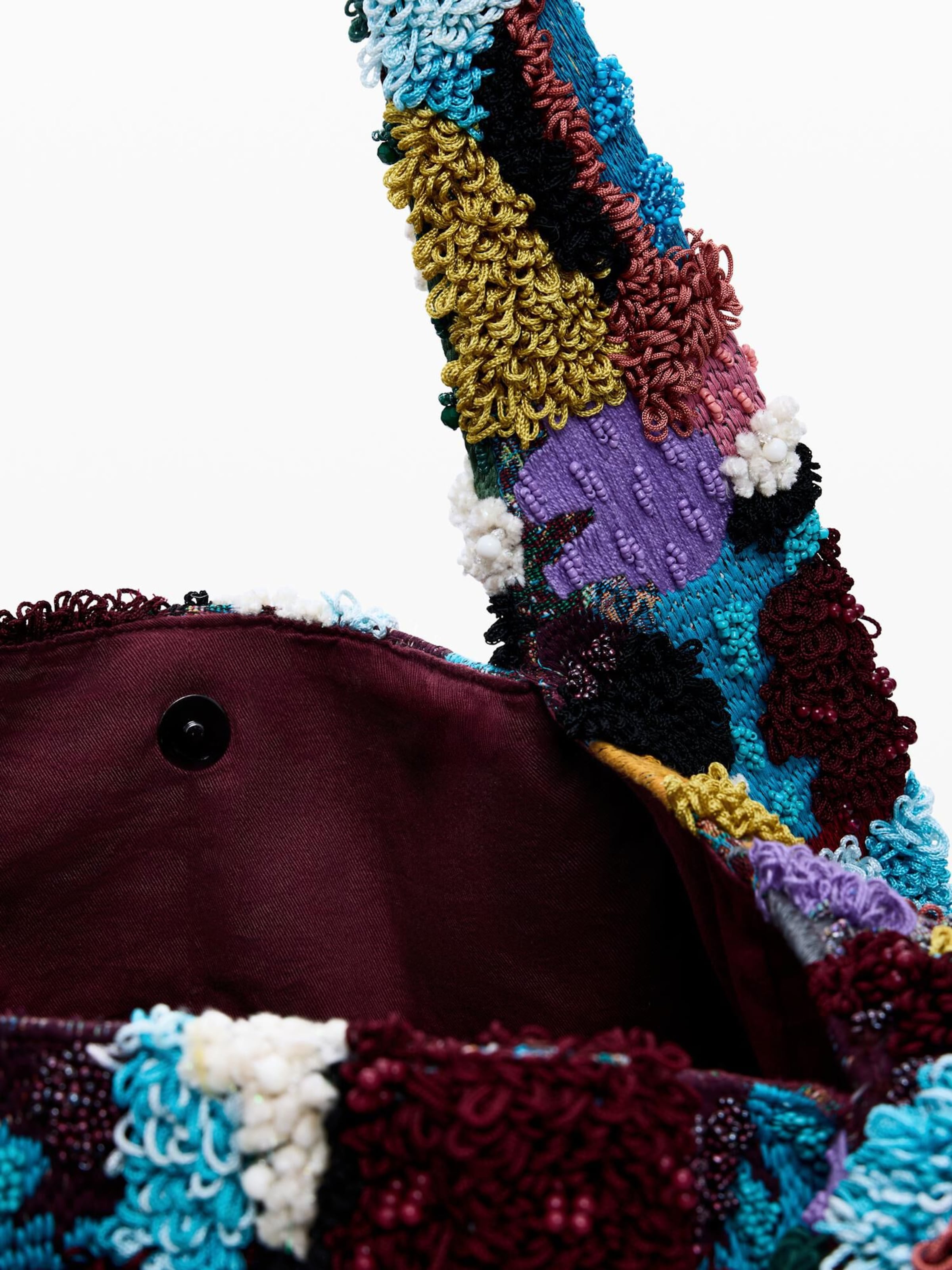 Cabas Desigual en mélange de couleurs