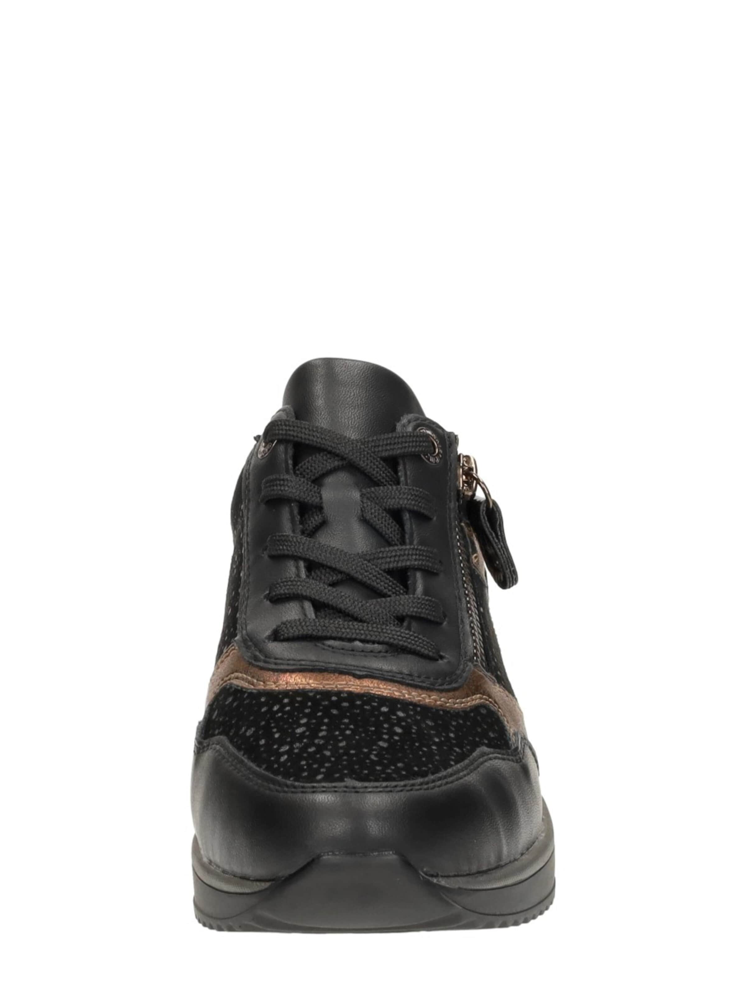 REMONTE Lace-up shoe 'Veterschoenen Laag' in Black