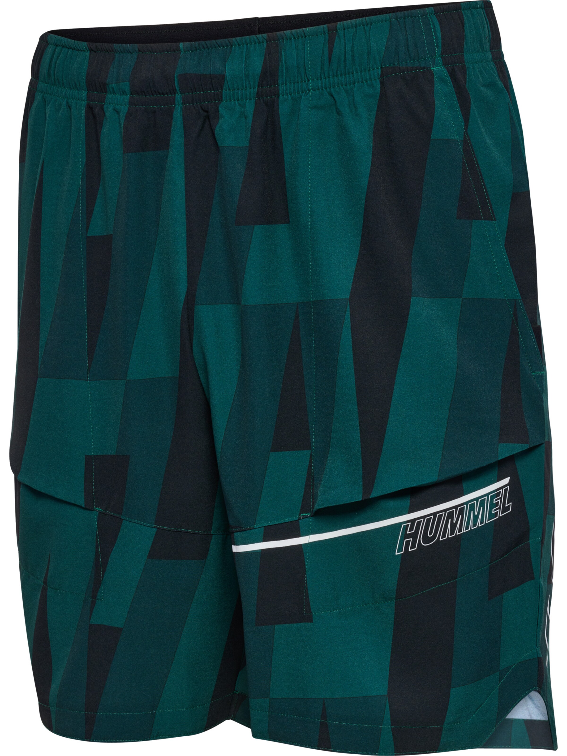 Hummel Regular Sports trousers in Green