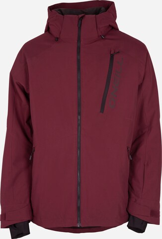 O'NEILL Athletic Jacket in Red: front