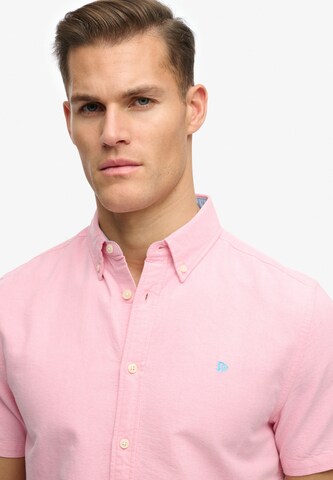 Superdry & Co Regular Fit Hemd in Pink