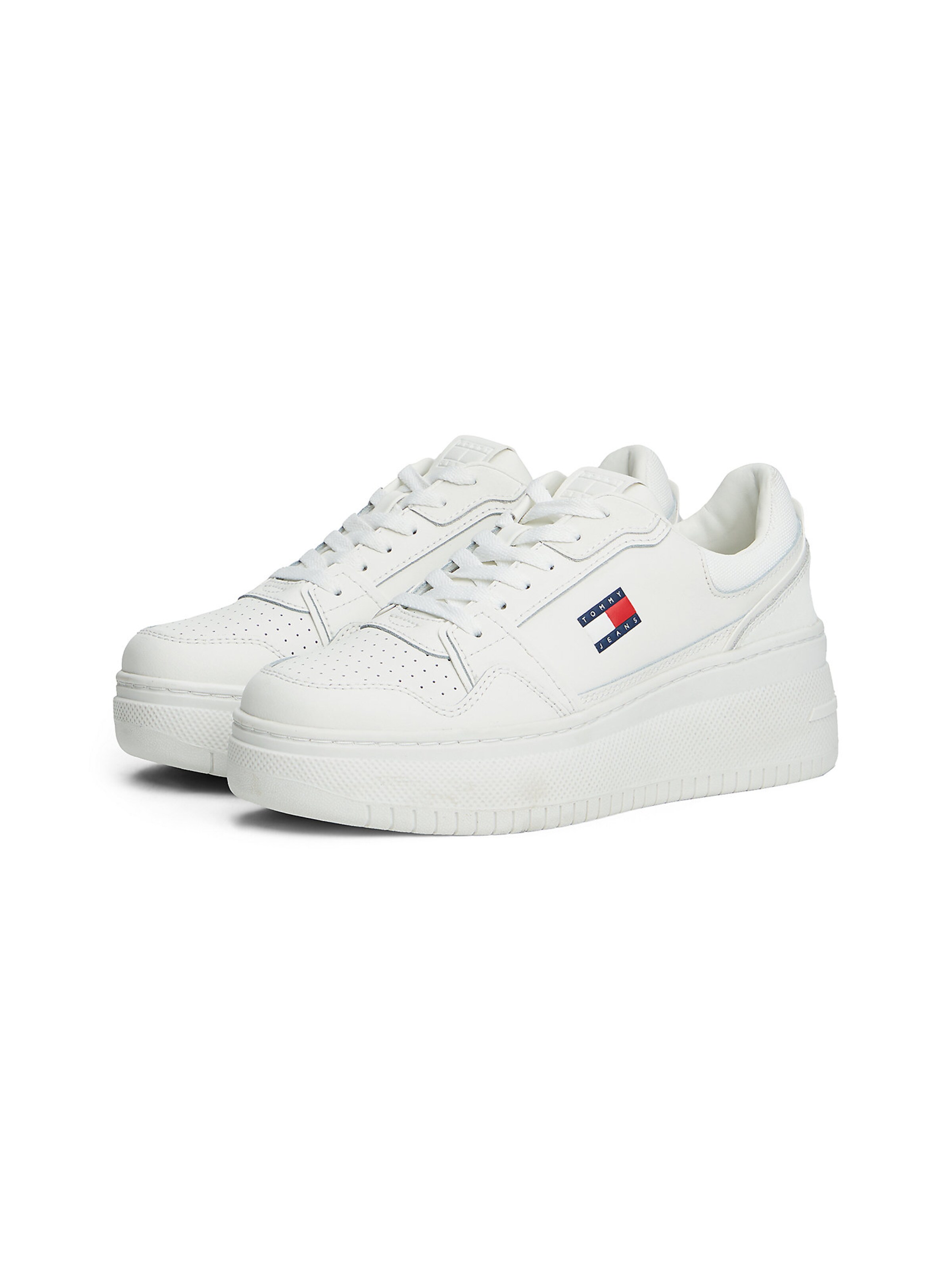 Tommy Jeans - Zapatillas deportivas bajas en blanco