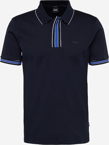 BOSS Black - Camiseta 'Parlay' en azul: frente