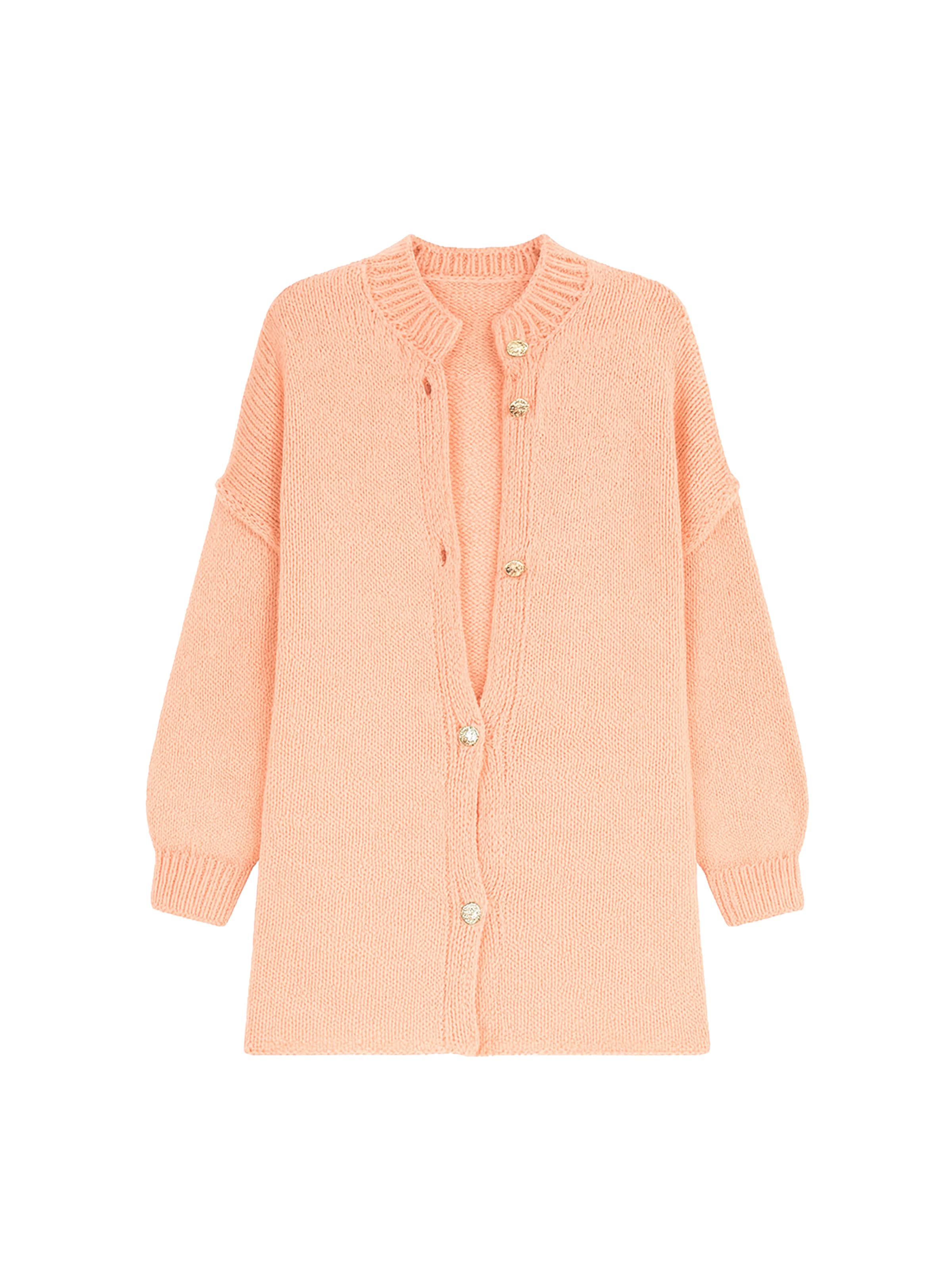 Elara Cardigan i lyserød, Produktvisning