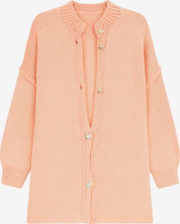 Elara Cardigan i pink: forside