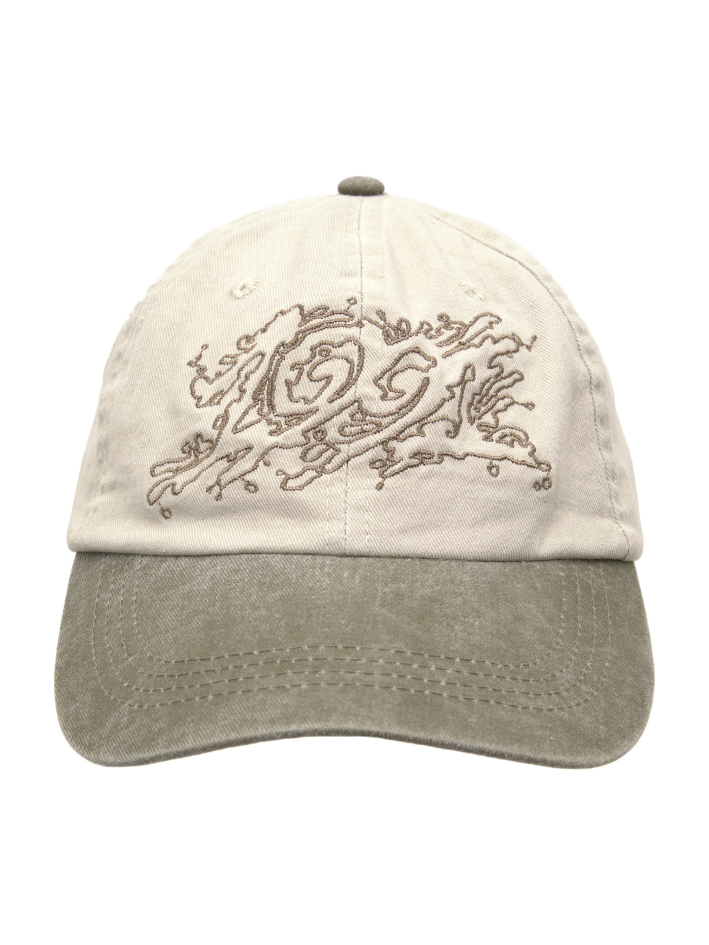 Pull&Bear Keps 'REE RAPPORT PARED WORKER FORE' i beige: framsida