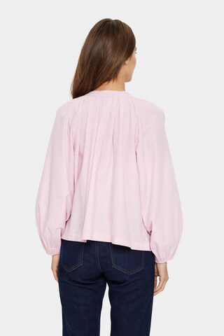 SAINT TROPEZ Bluse 'Ibel' in Pink