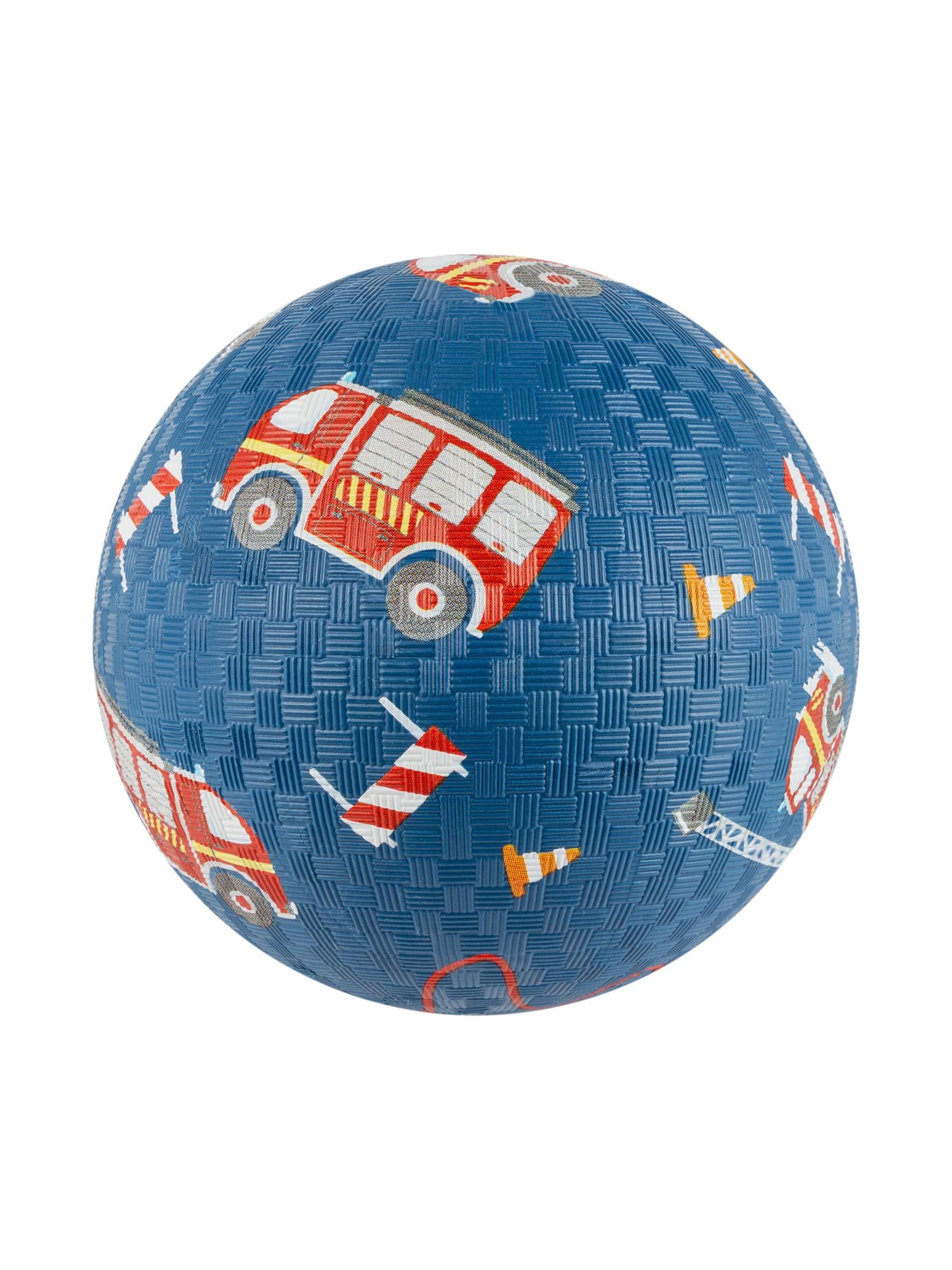 SIGIKID Ball 'Kautschukball Feuerwehr, 17cm' in Blue: front