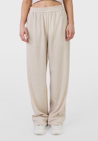 Regular Pantalon 'Kim Cordashian' Kleinigkeit en beige : devant