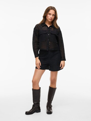 VILA Cardigan i sort