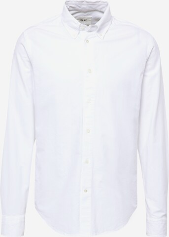 NN07 Regular fit Button Up Shirt 'Arne' in White: front