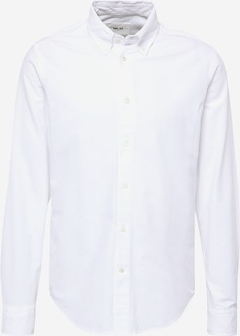 NN07 - Regular Fit Camisa 'Arne' em branco: frente