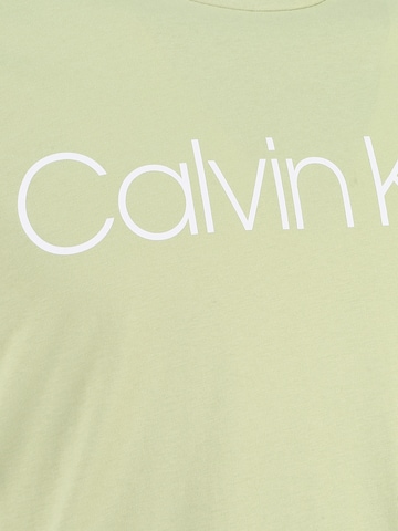 Calvin Klein Big & Tall Regular Fit T-Shit in Grün