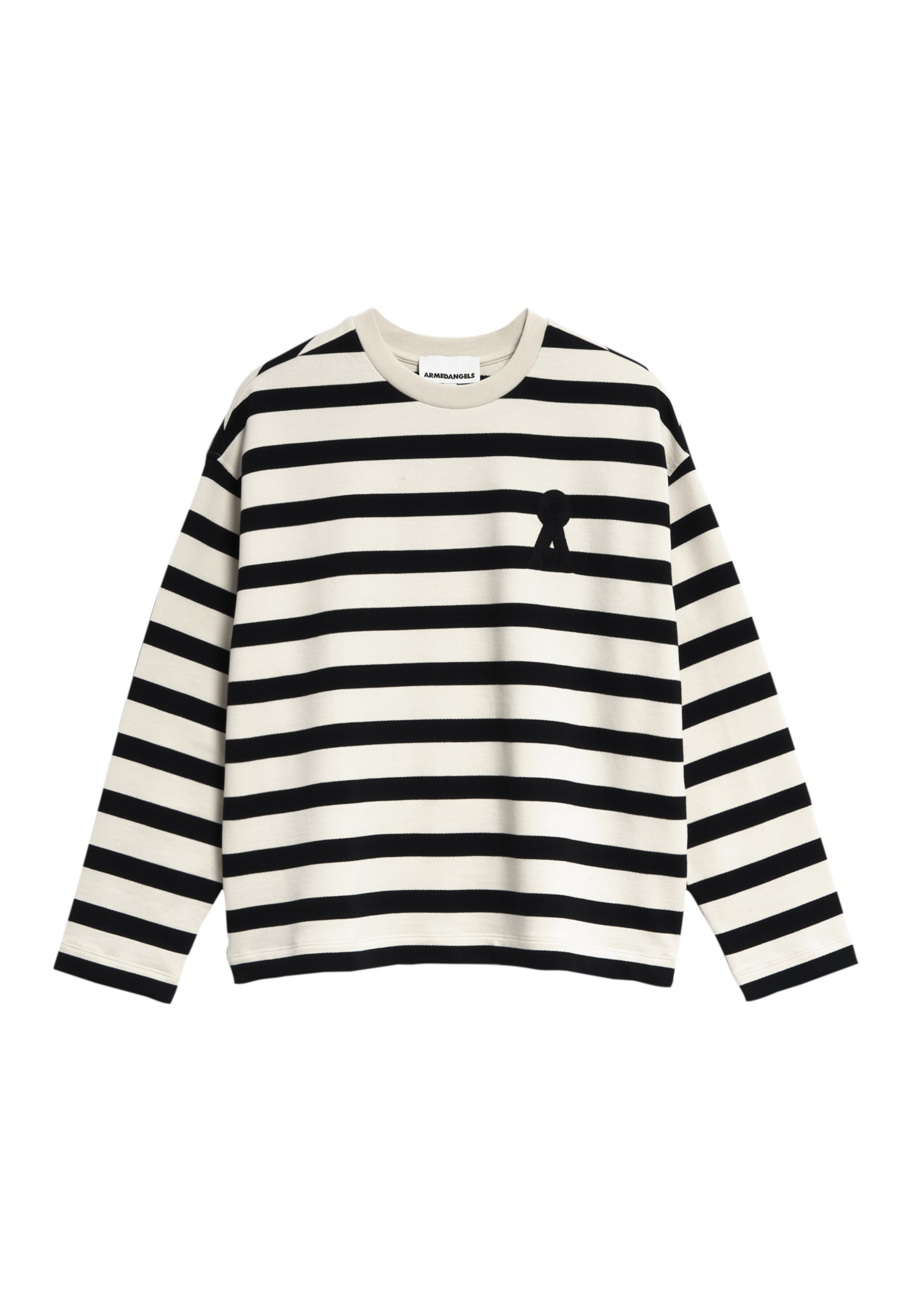 ARMEDANGELS Sweatshirt 'Maarlen Bold' in White: front