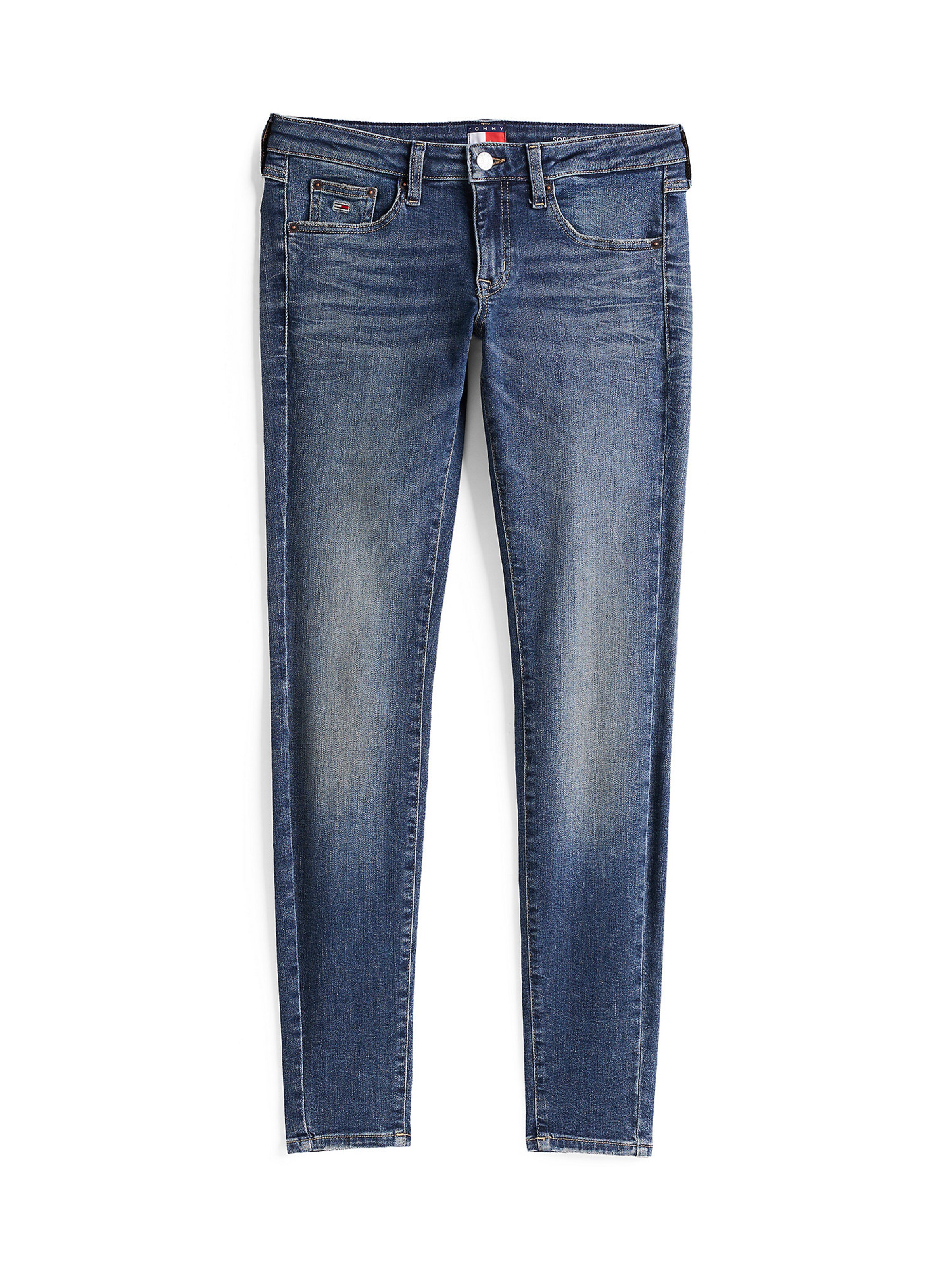 Skinny Jean Tommy Jeans en bleu : devant