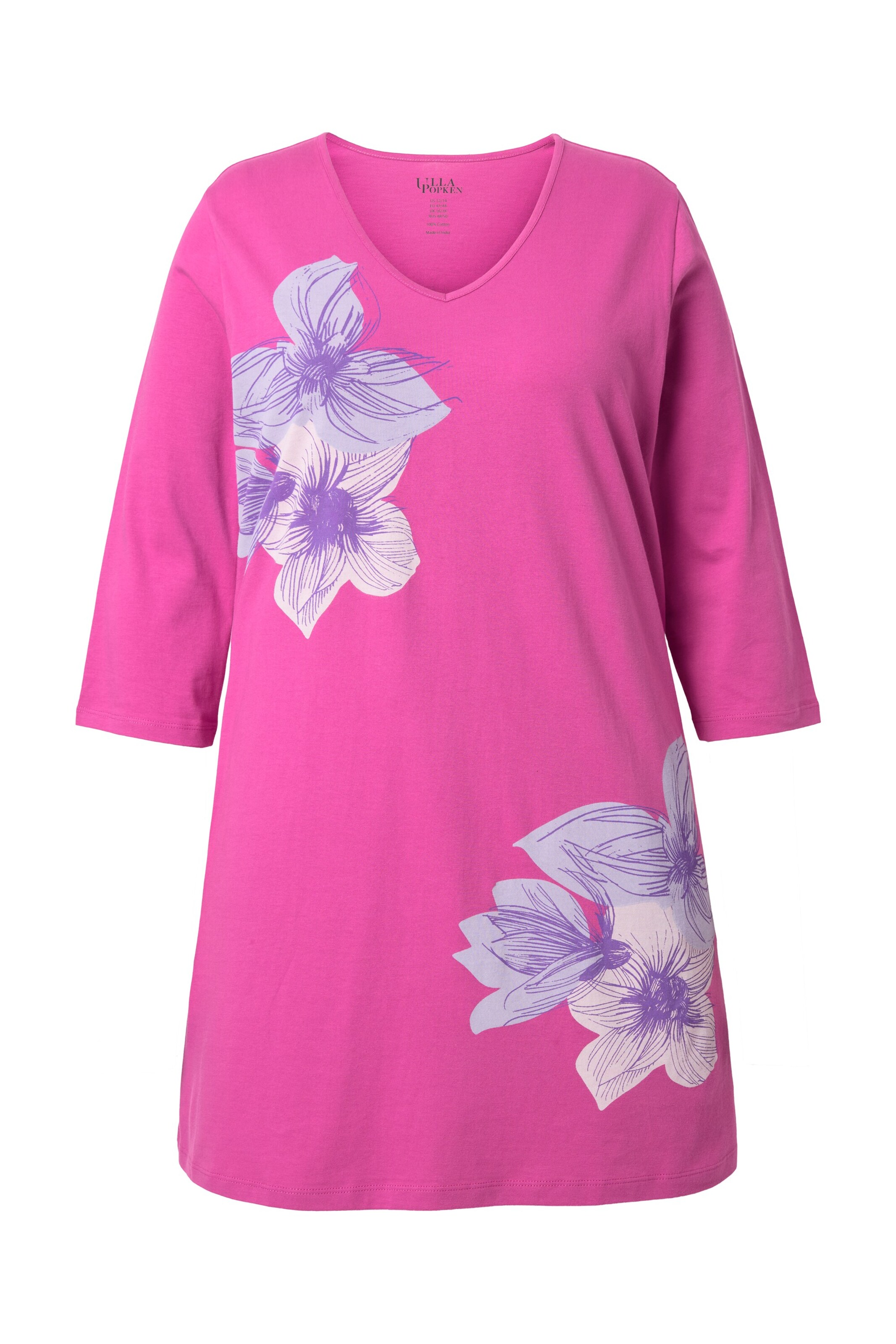 Ulla Popken Shirt in Pink: front
