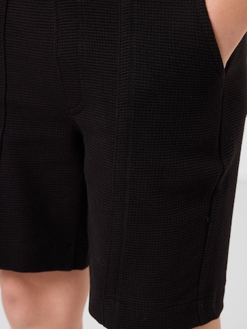 Tommy Life Broek 'TOMMY Shorts aus Jersey in normaler Passform' in Zwart
