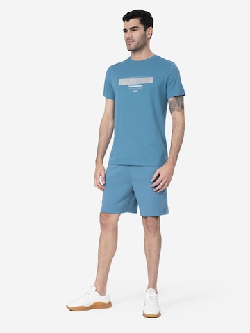 4F Regular Sportshorts in Blau