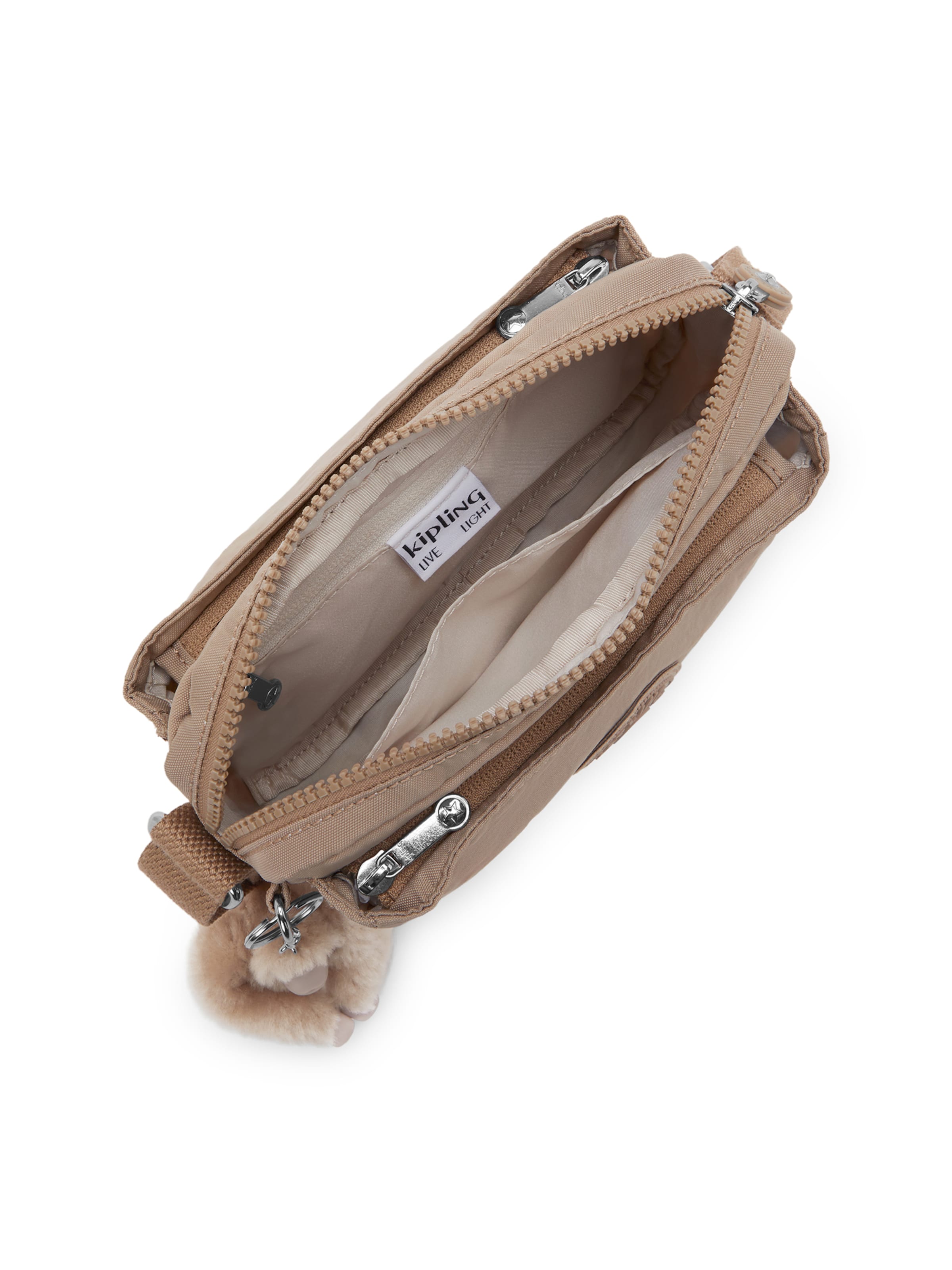 KIPLING - Bolso de hombro 'ABANU' en beige