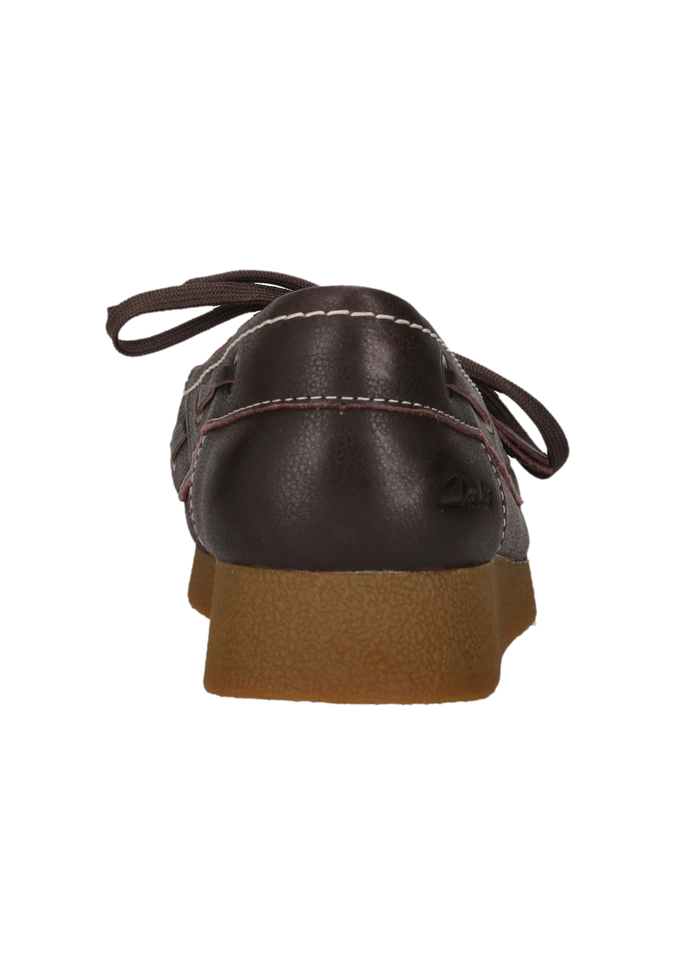 CLARKS Lace-up shoe 'Wallabee EVO Sea' in Brown