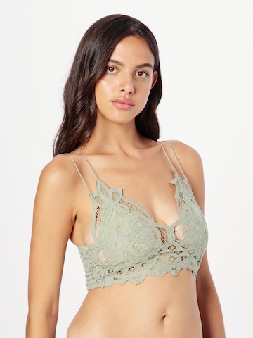 Free People - Soutien Bustier Soutien 'ADELLA' em verde: frente