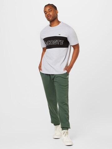 LACOSTE - Camiseta en gris