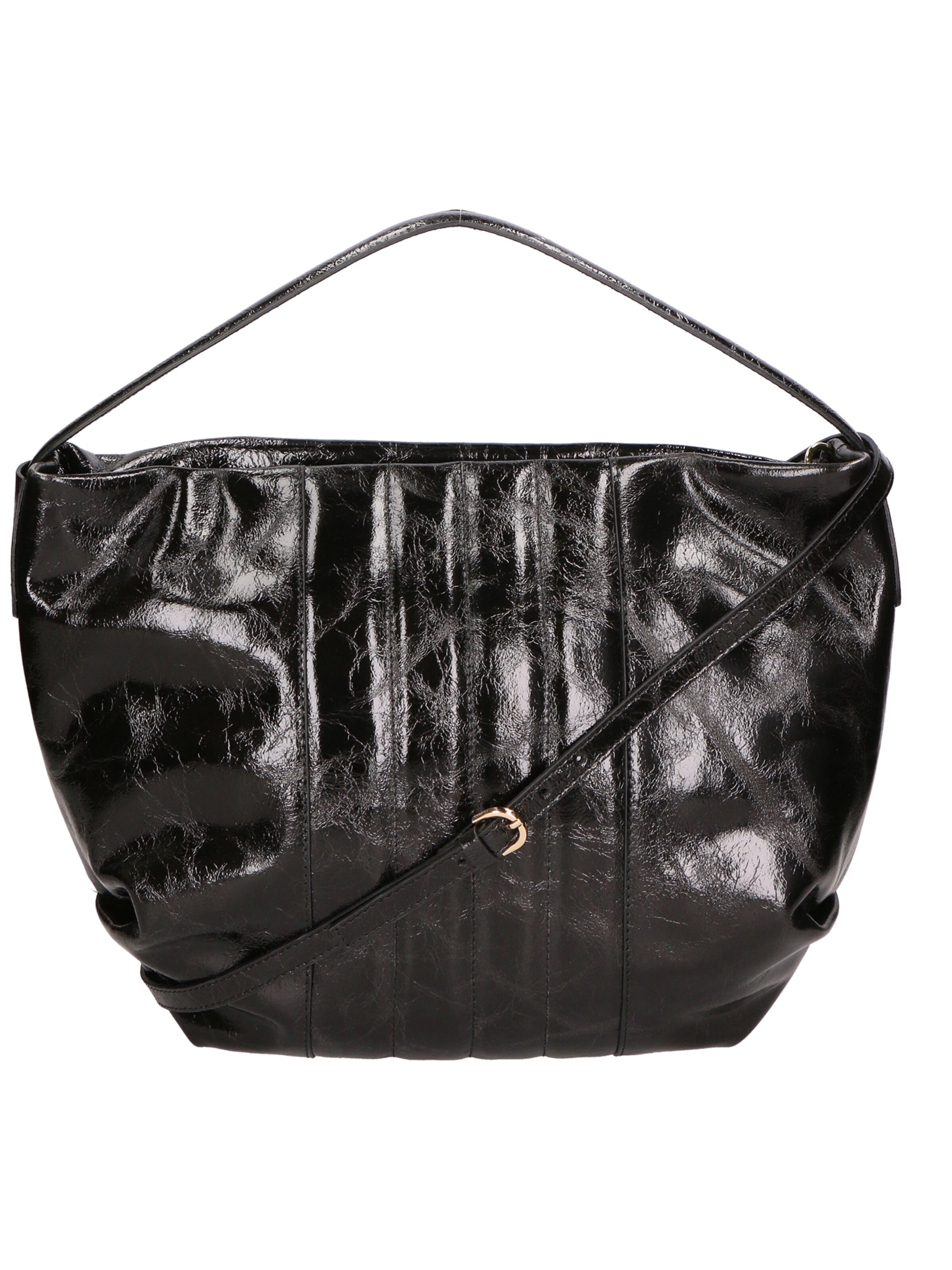 Sac bandoulière Gave Lux en noir : devant