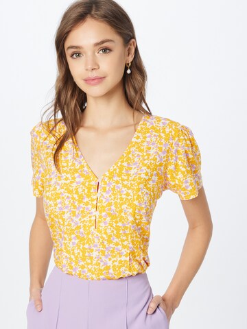 Pimkie - Blusa 'SAFIFI' en amarillo: frente